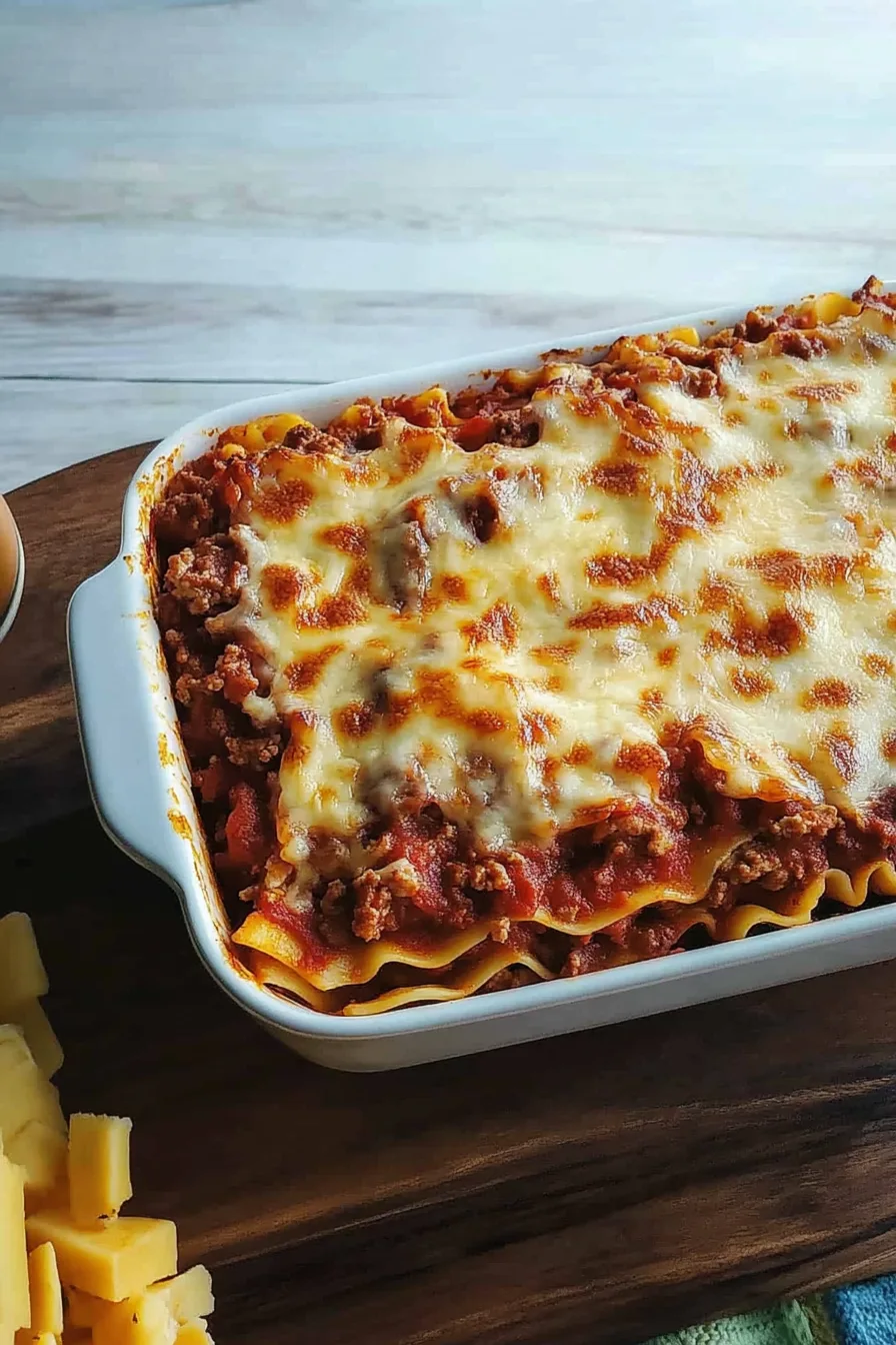 Beef Lasagna