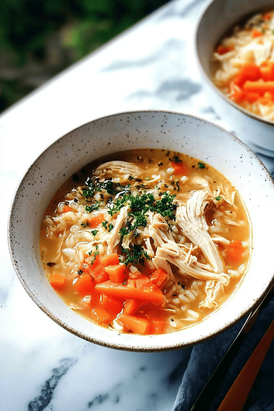 Chicken And Rice Soup