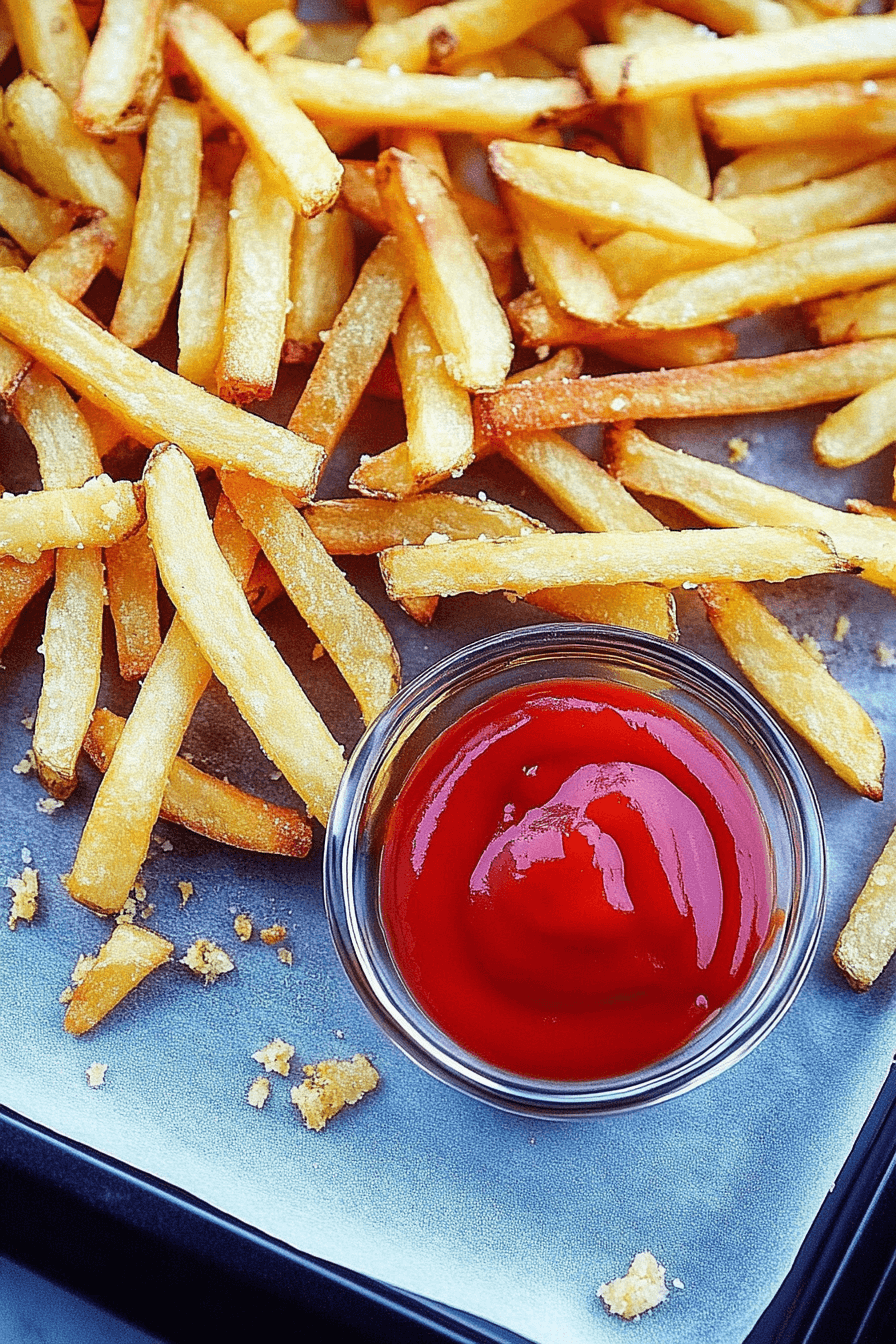 Fries Cook The best baked French fries recipe crispy - Juicy Cooking