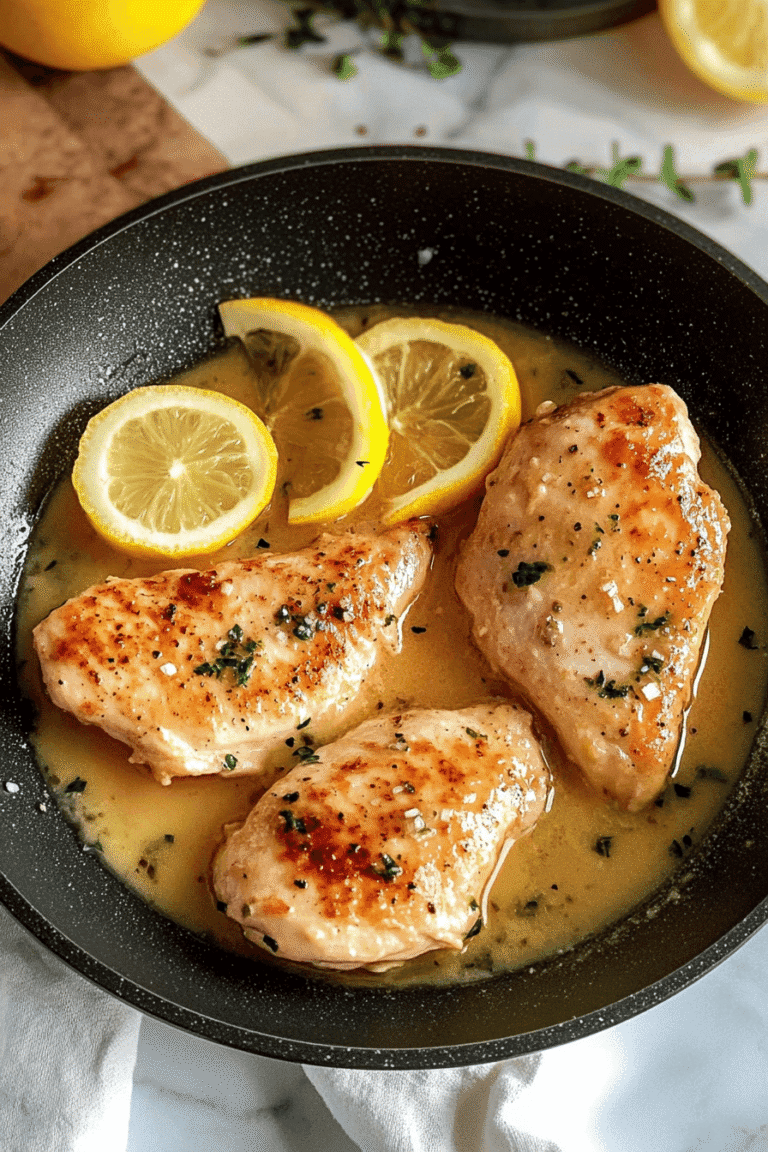 Chicken With White Wine Sauce2