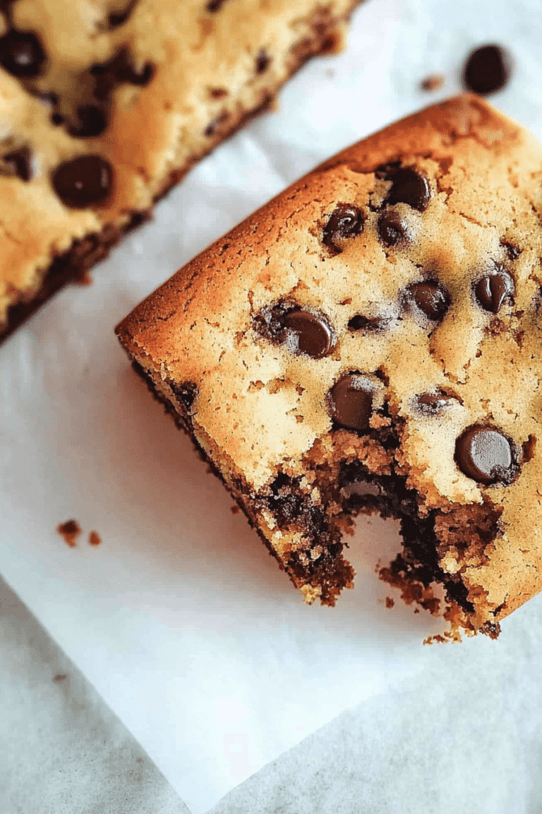 Chocolate Chip Cookie Sheet Cake2