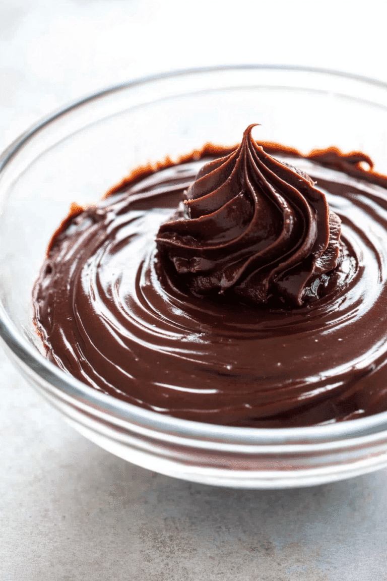 Chocolate Ganache For Frosting2