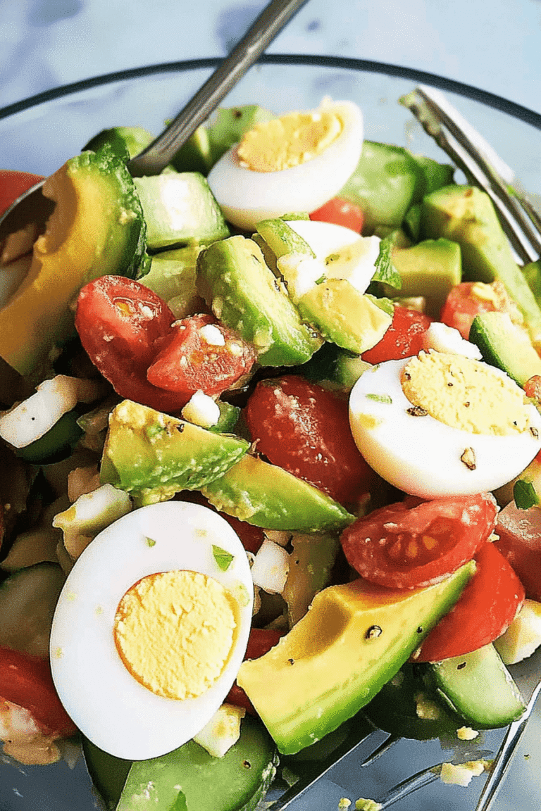 Egg And Avocado Salad2