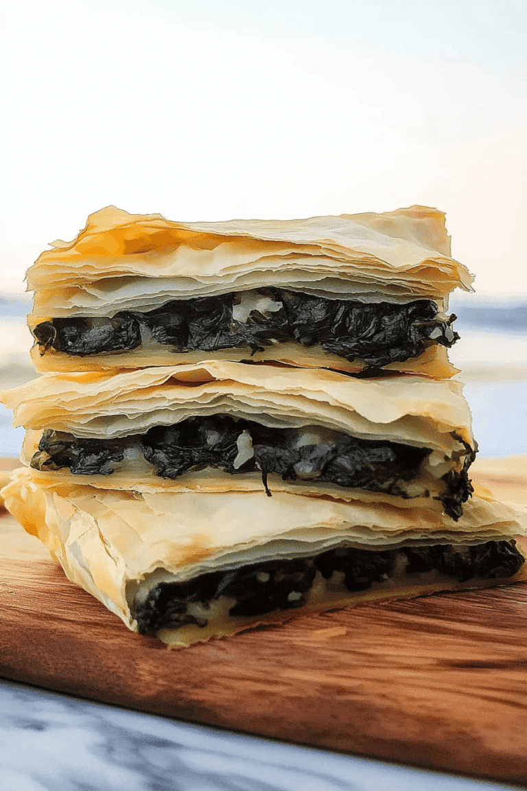 Greek Spanakopita Greek Spinach Pie2