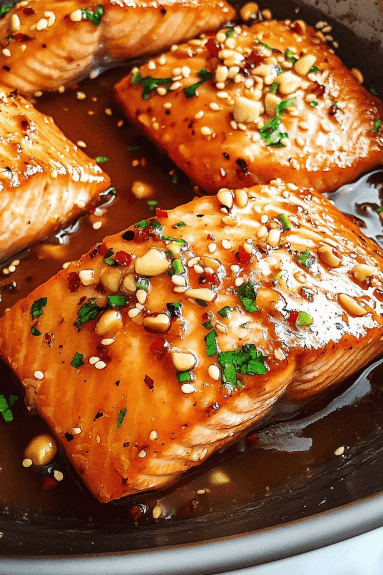 Honey Garlic Salmon2
