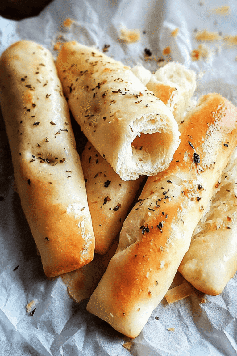 Soft Garlic Herb Breadsticks2