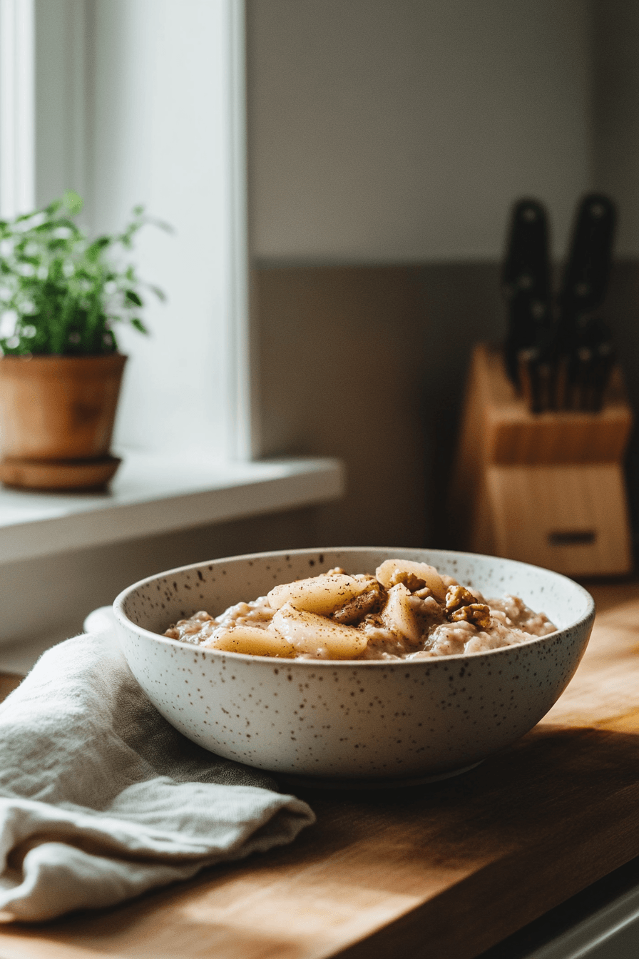 Apple Pie Overnight Oats