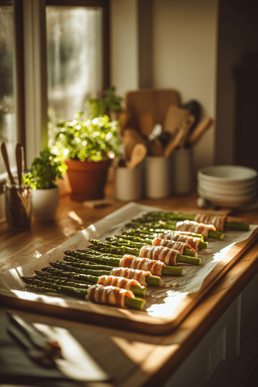 Crispy Bacon-Wrapped Asparagus: Perfect Baked, Grilled, Or In The Air Fryer 11 Bacon Wrapped Asparagus