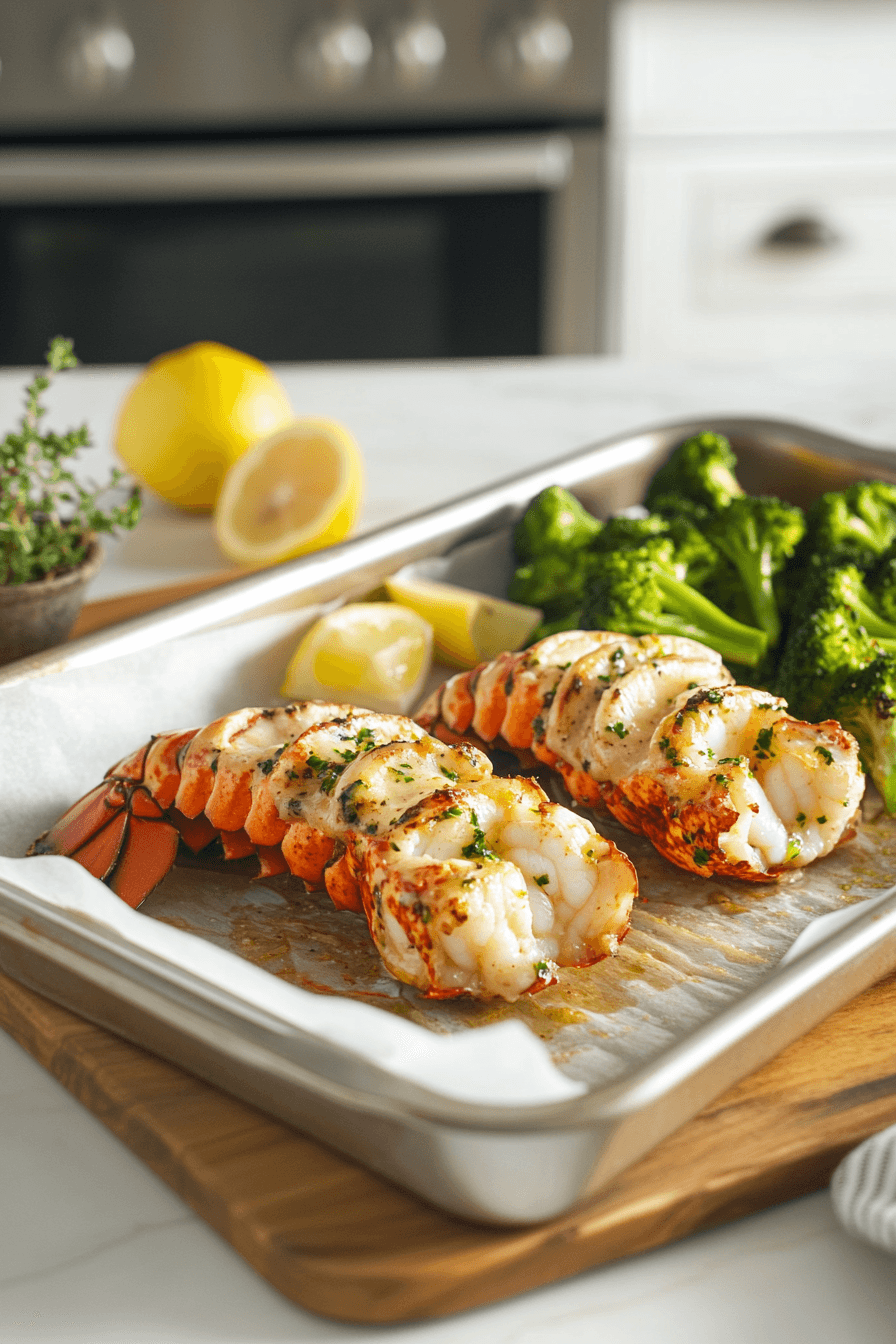 Baked Lobster Tails