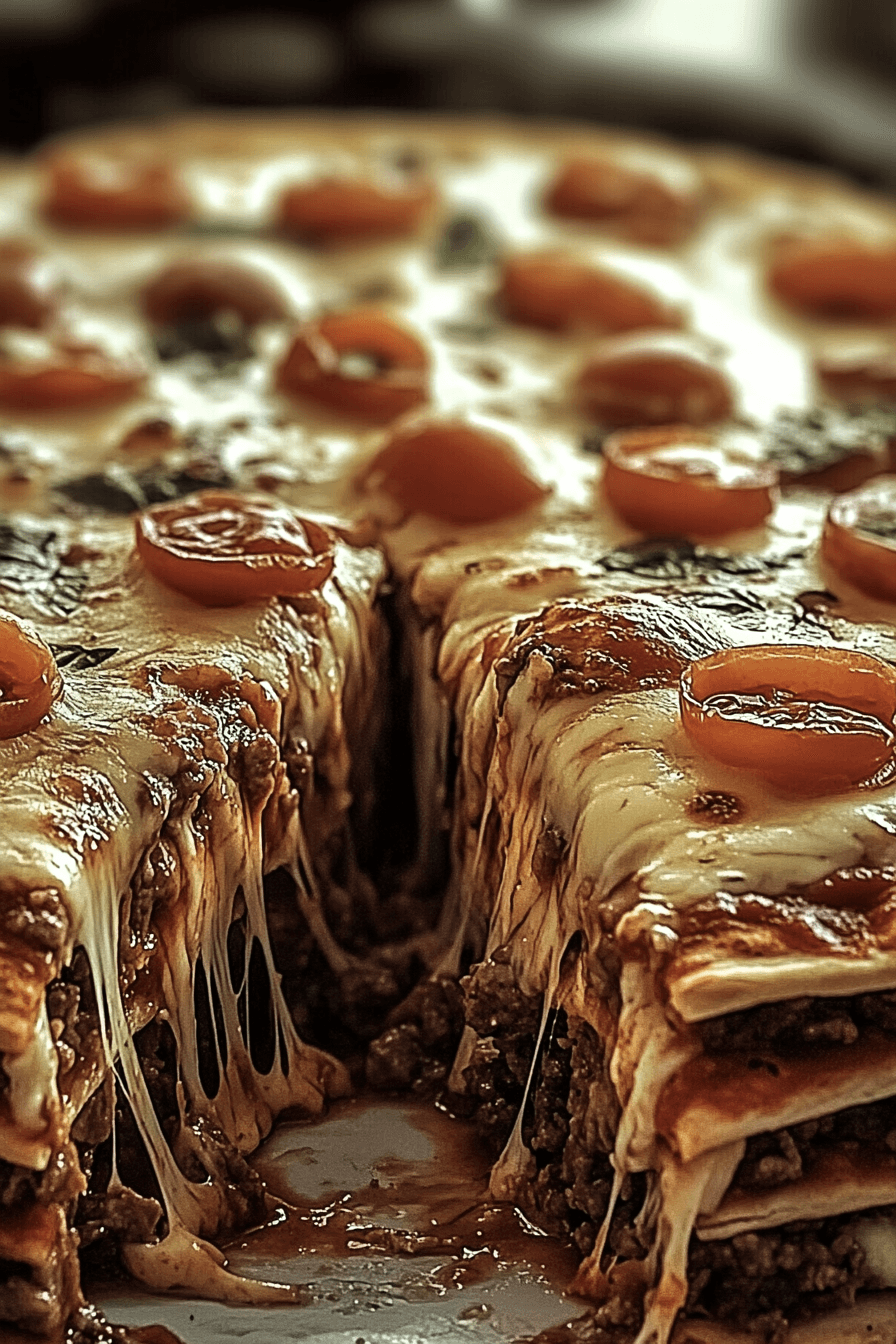 Beef Pizza Pie