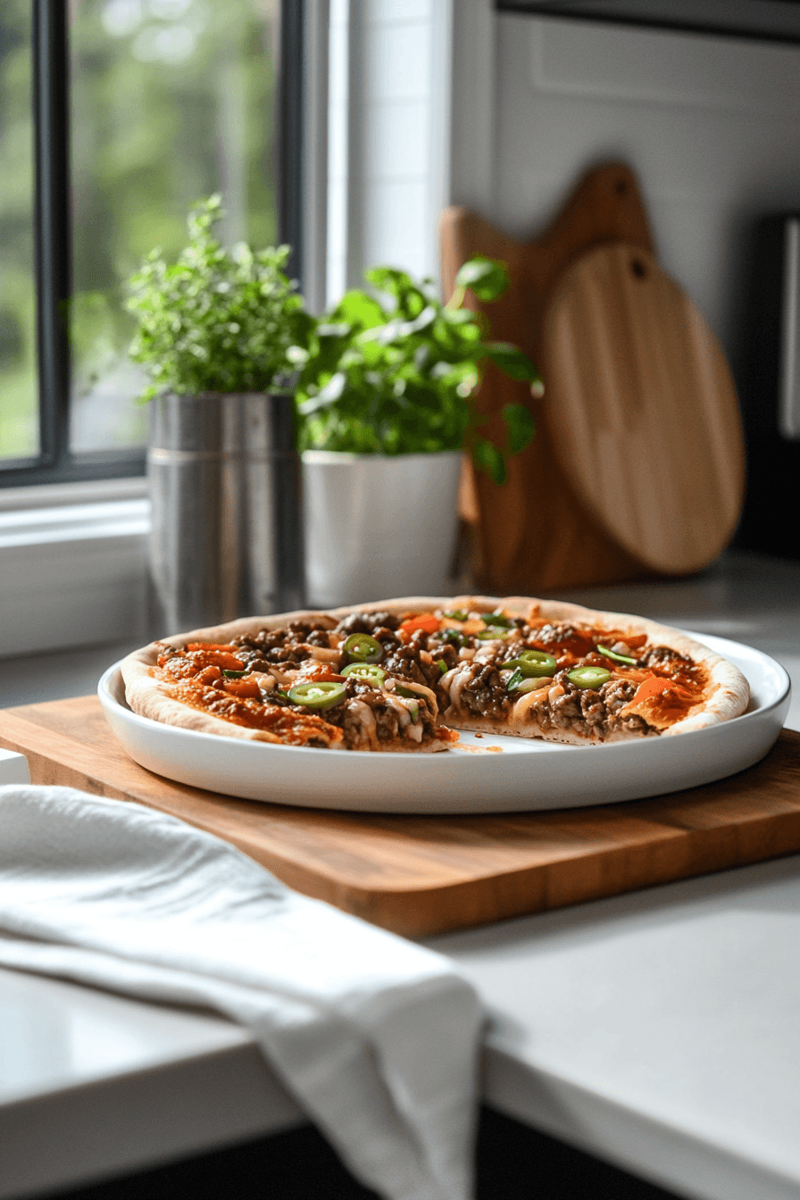 Beef Pizza Pie