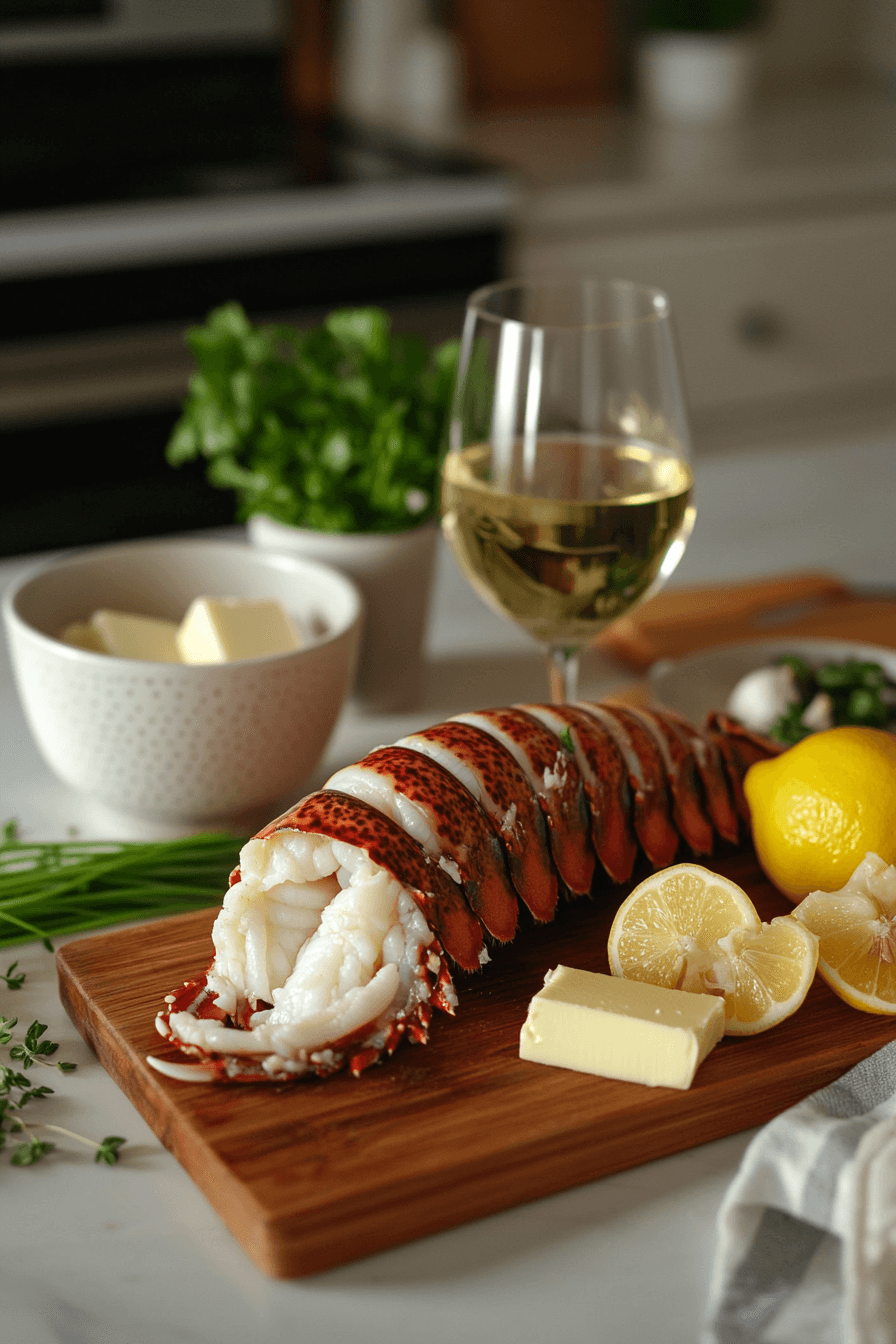 Butter Poached Lobster Tails