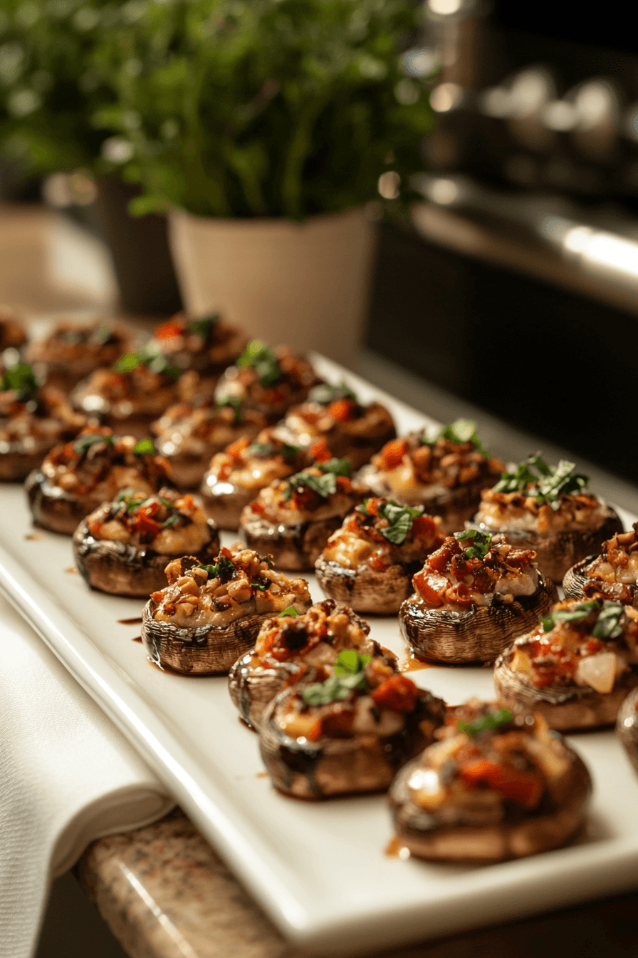 Cheese Stuffed Mushrooms