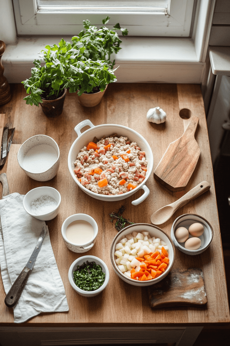 Chicken Meatball Cassoulet