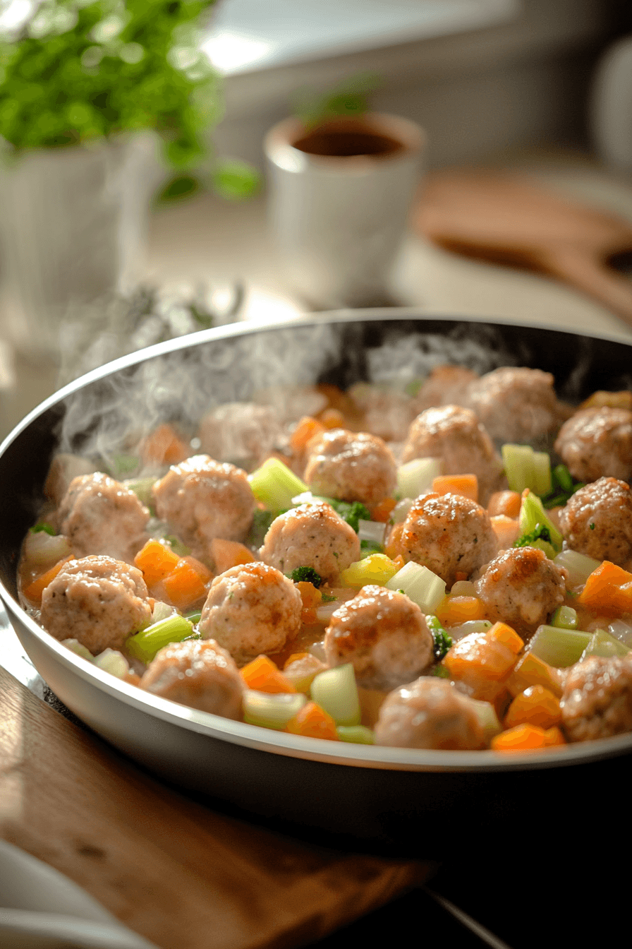 Chicken Meatball Cassoulet