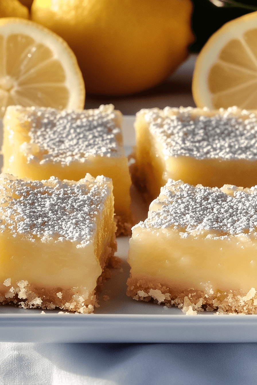 Citrus Lemon Bars
