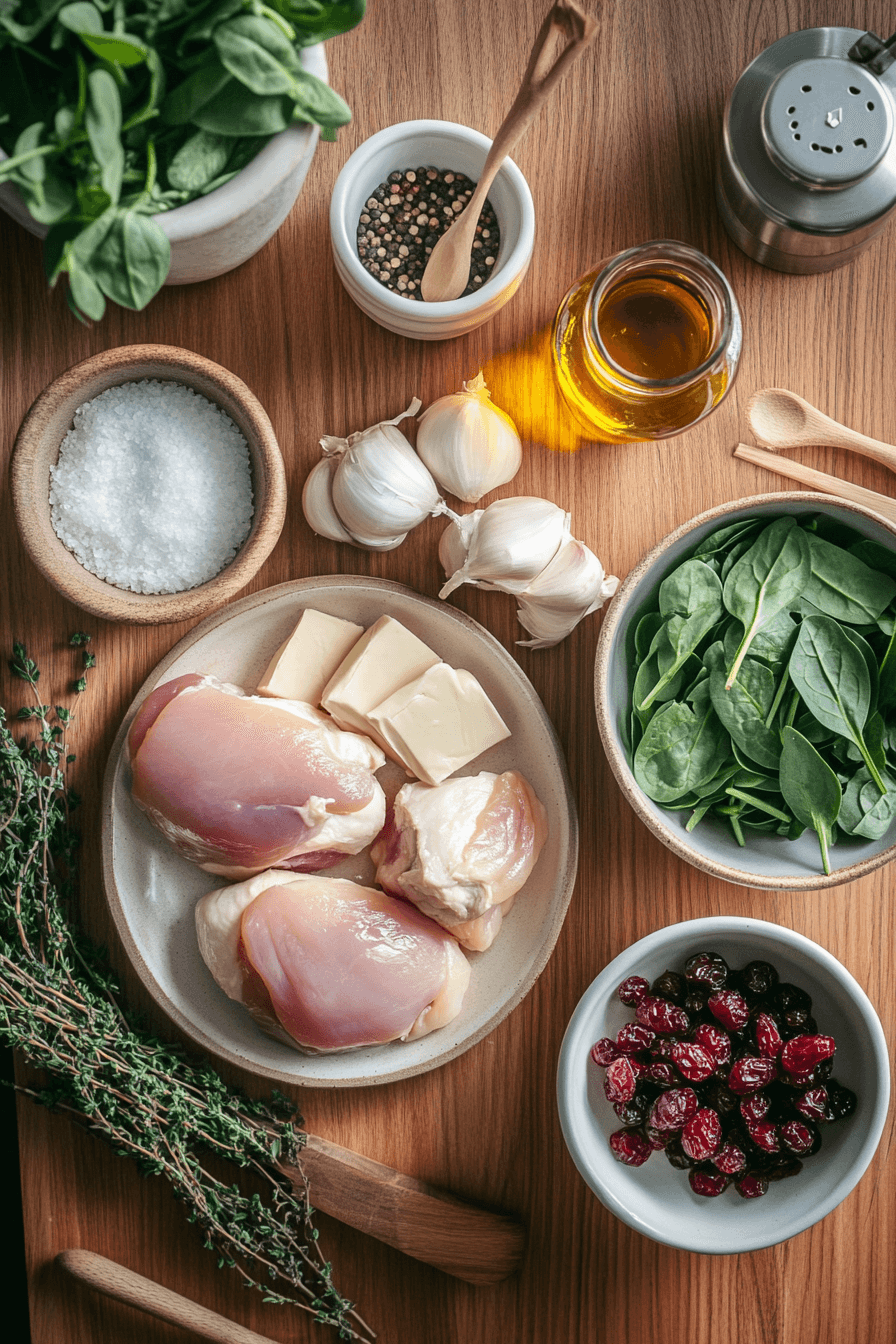 Cranberry Stuffed Chicken Recipe