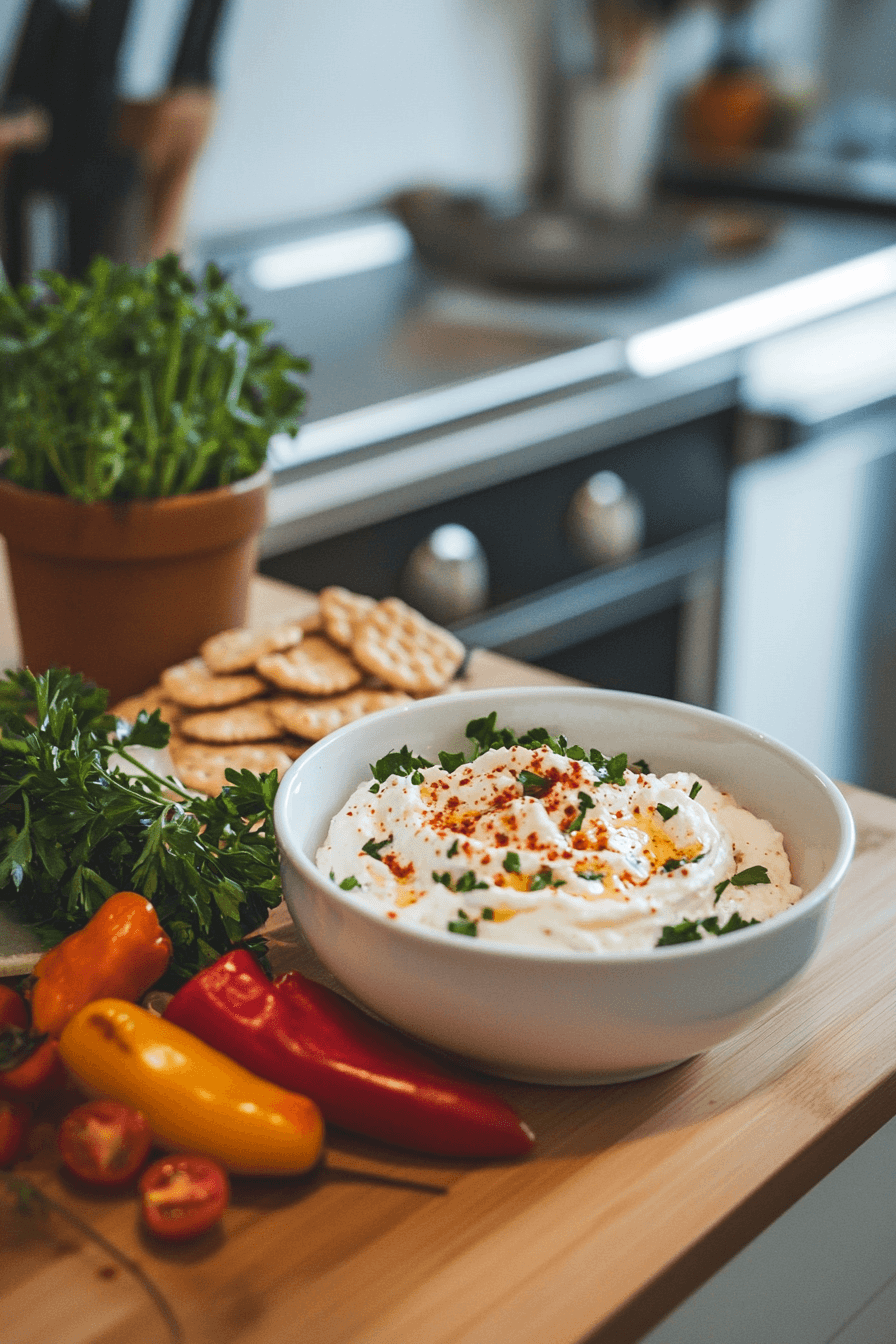 Creamy Whipped Goat Cheese