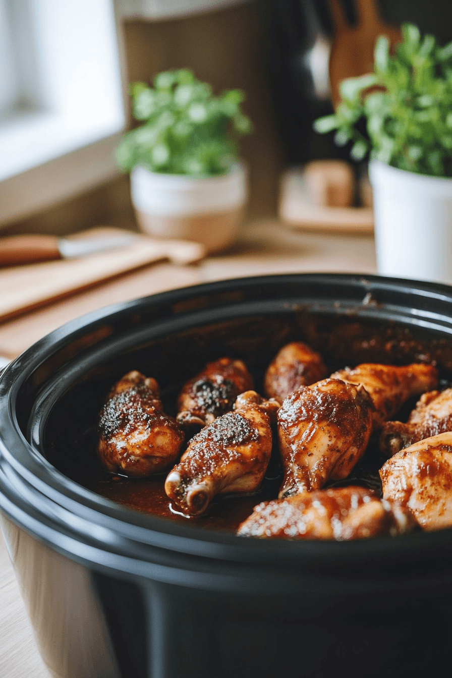 Crockpot Chicken Drumsticks