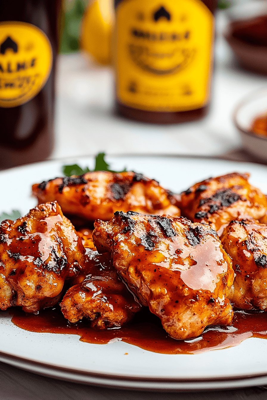 Spicy Fireball Whiskey Chicken With Glazed Perfection - Slow Cooker Recipe 13 Fireball Chicken