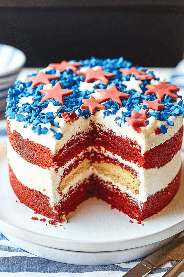 Fourth Of July Cake 2.Png