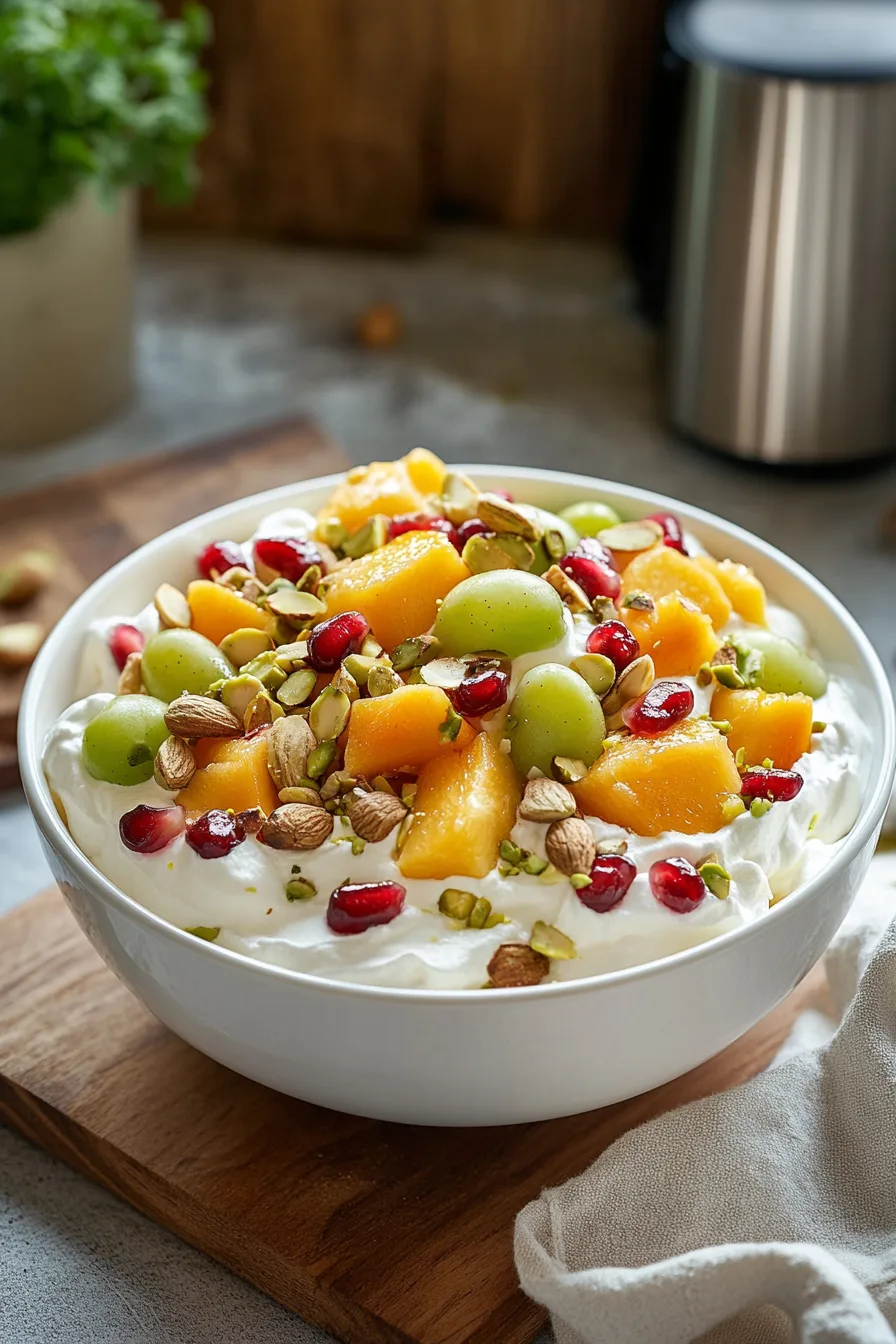 Fruit And Cream Dessert