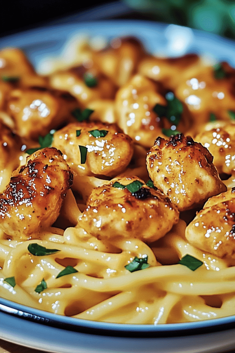 Garlic Butter Chicken Bites Pasta 2.Png