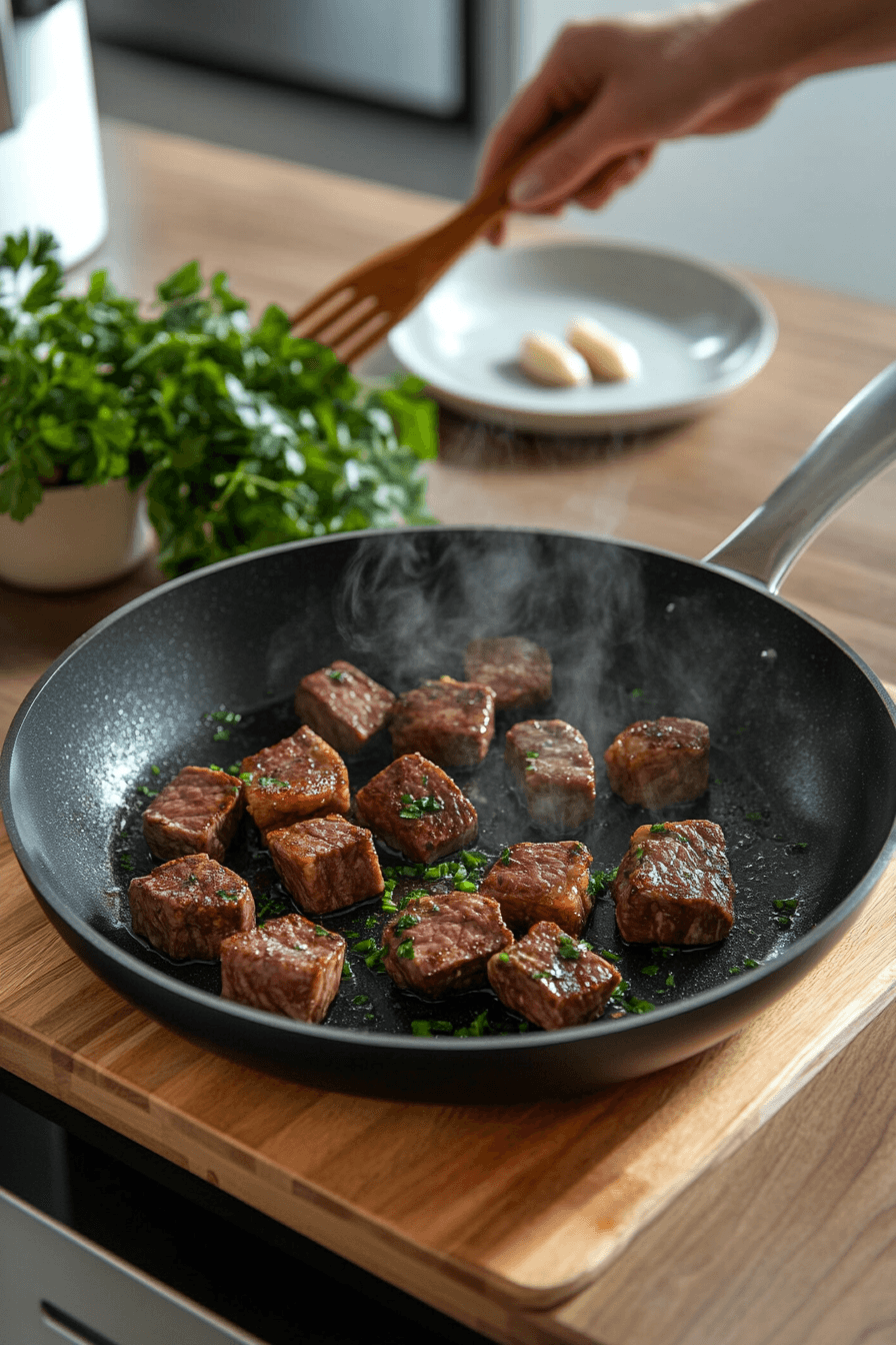 Garlic Butter Steak Bites
