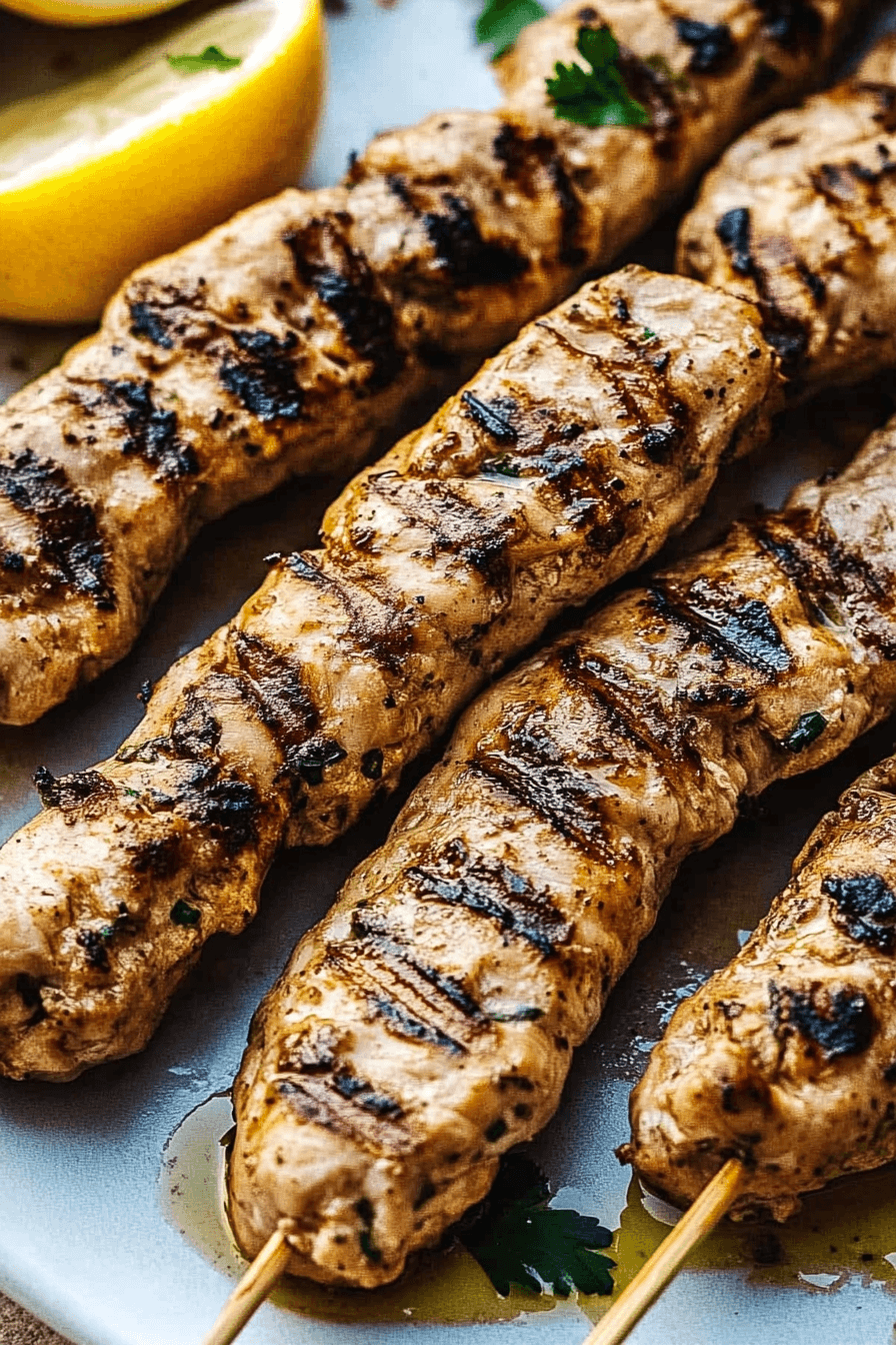 Grilled Chicken Kafta