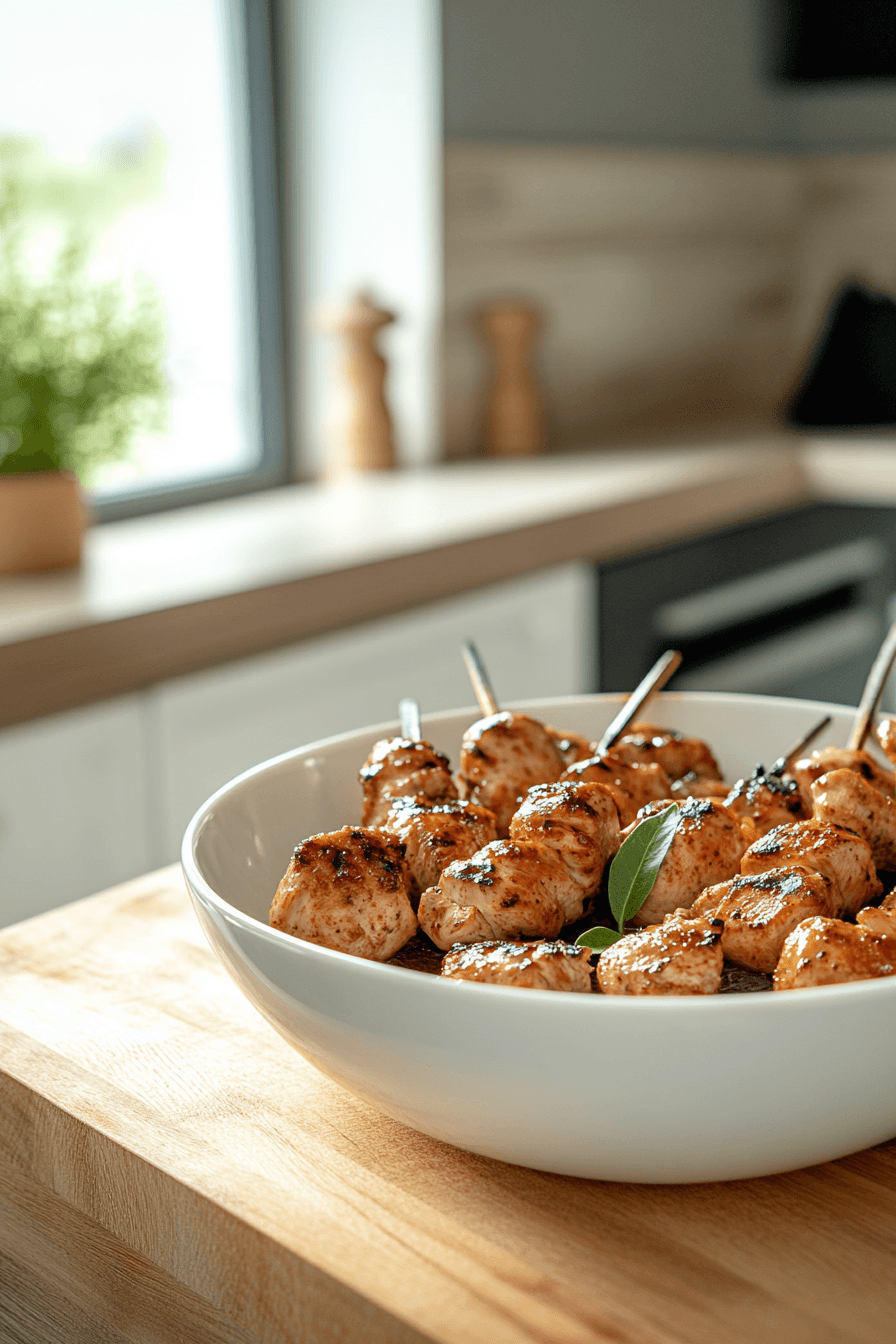 Grilled Chicken Souvlaki