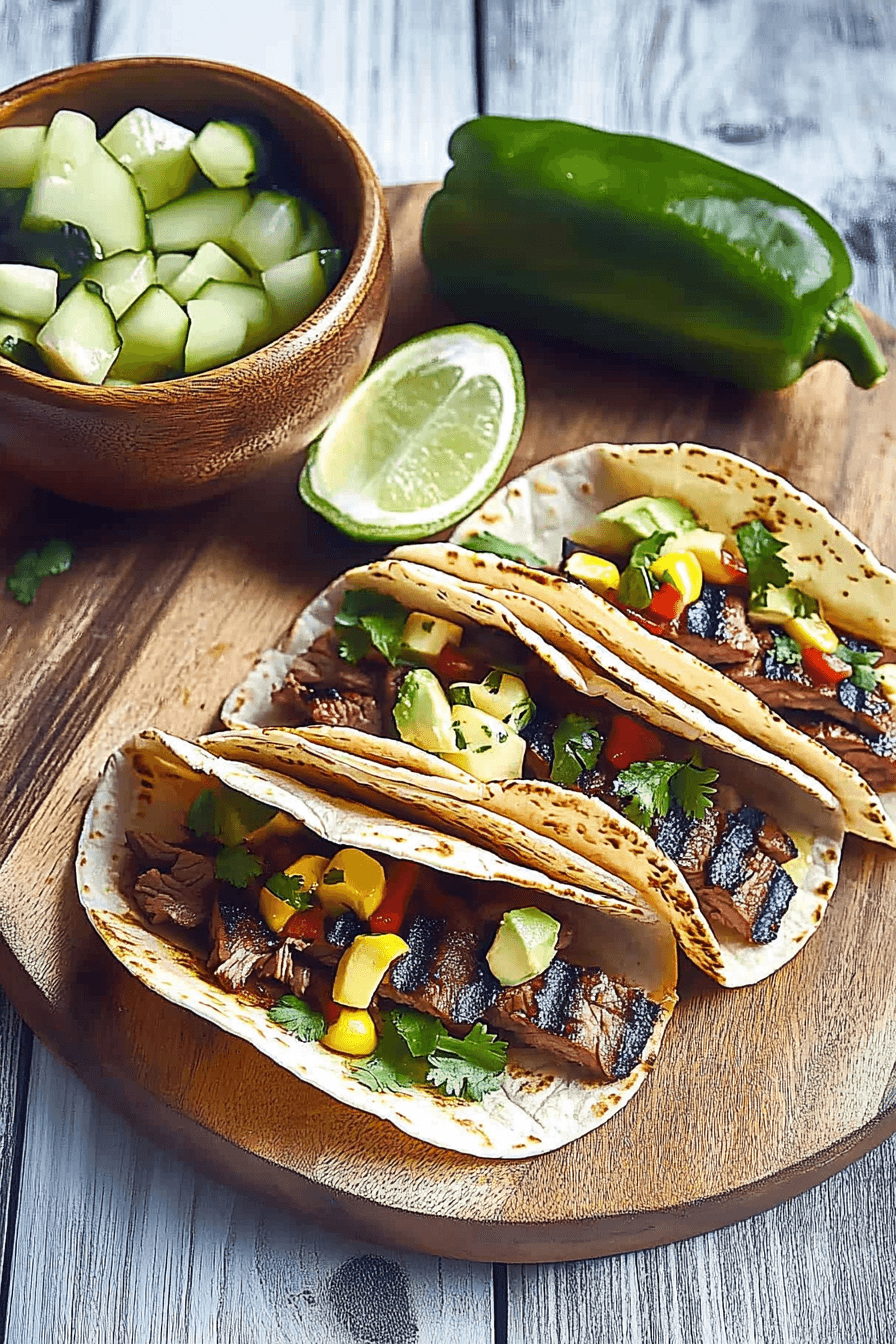 Grilled Steak Tacos