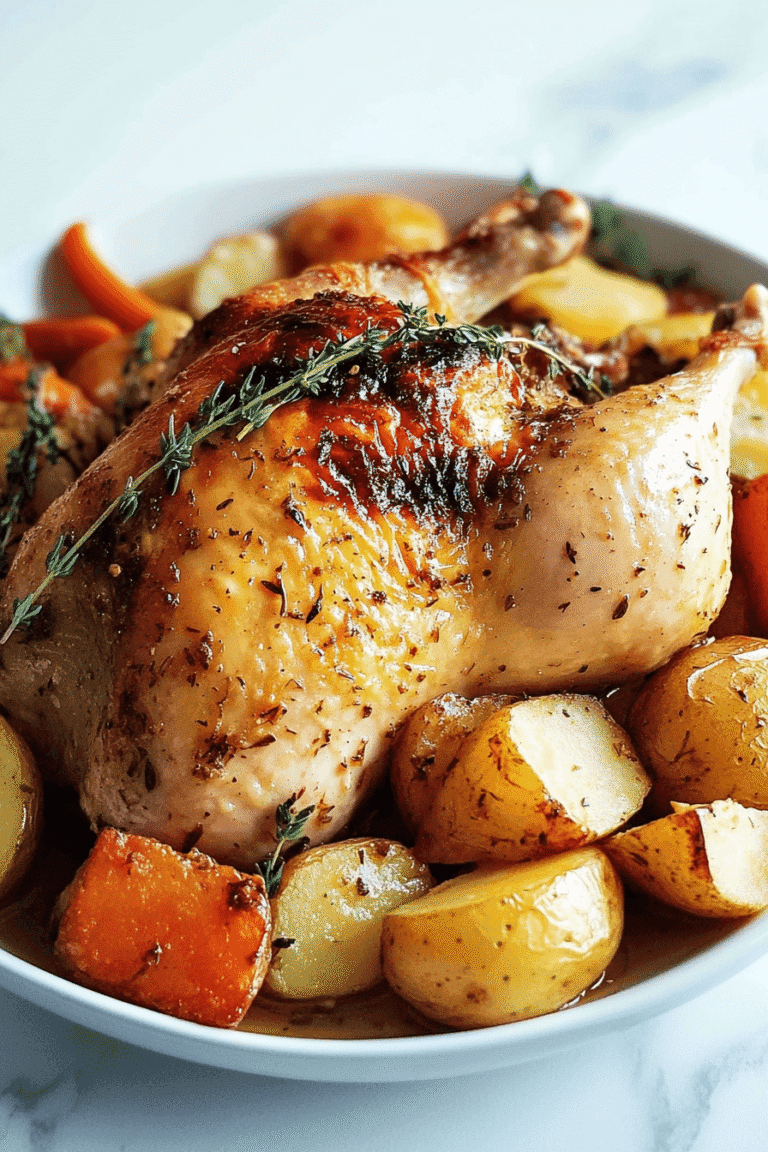 Herb Roasted Chicken And Potatoes2