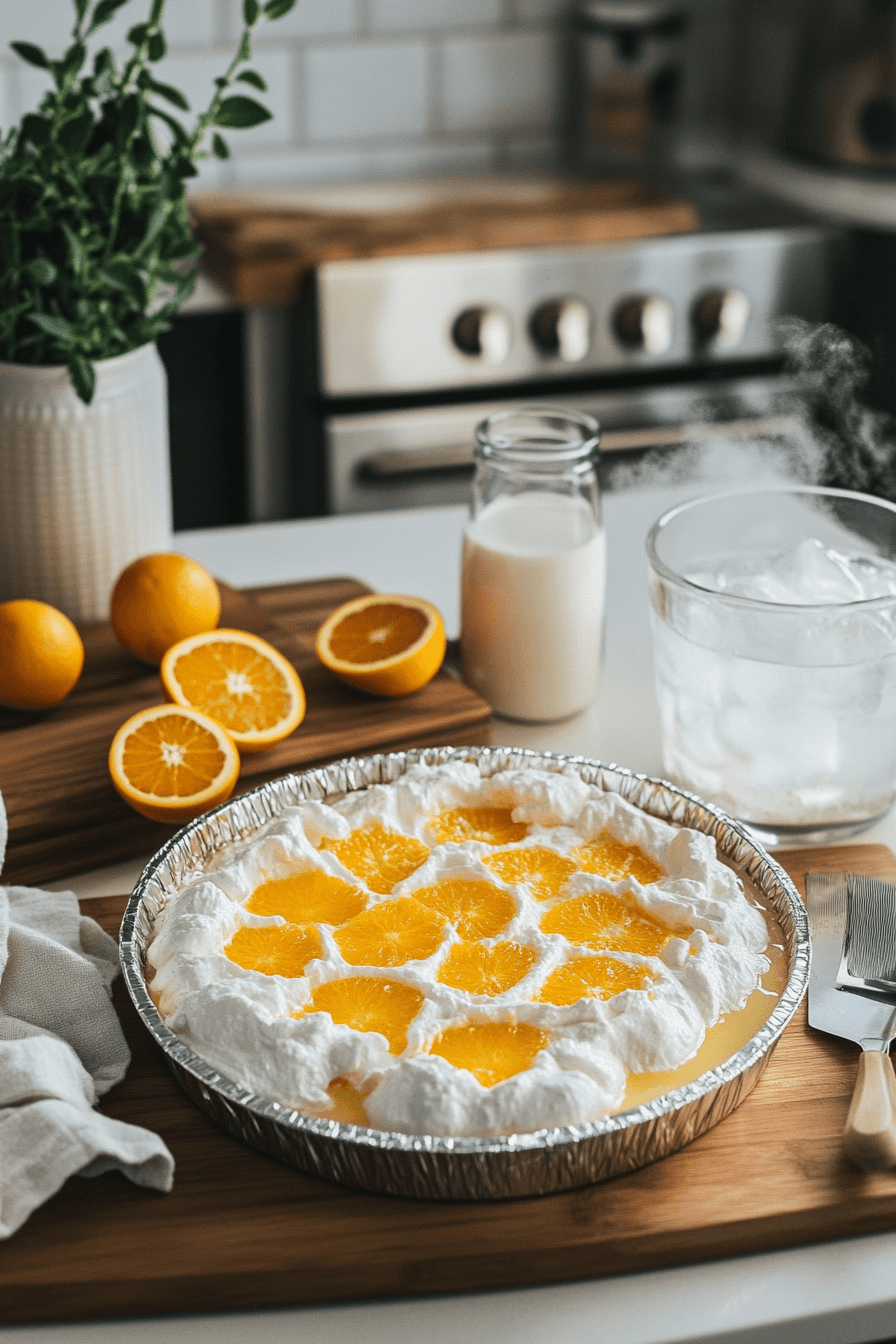 Jello Creamsicle Pie Recipe