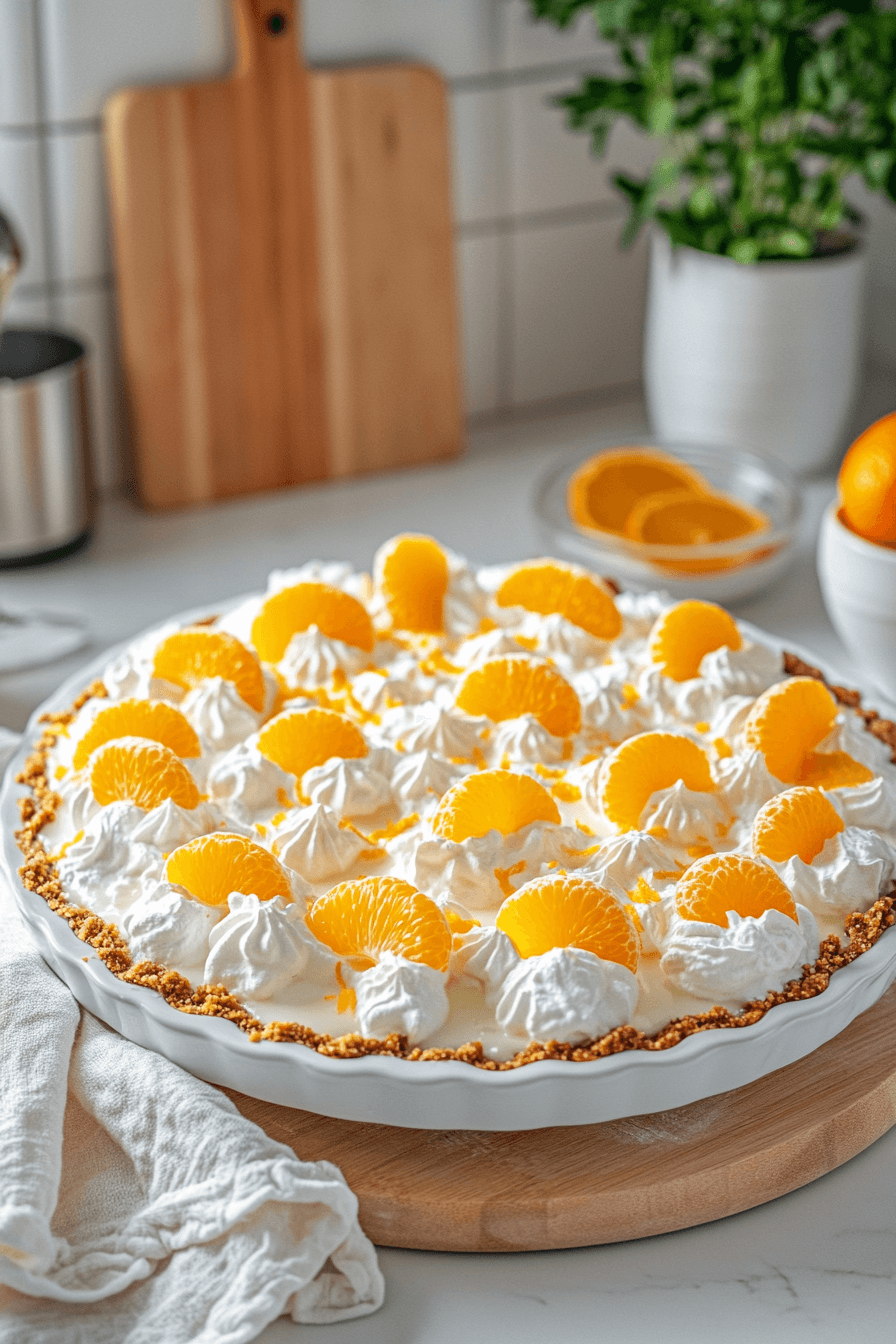 Jello Creamsicle Pie Recipe