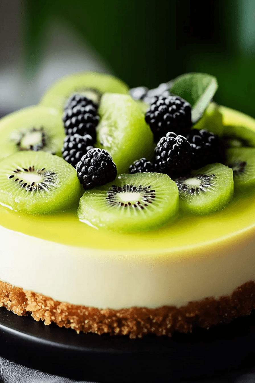 Simple No-Bake Kiwi Cheesecake Recipe: Deliciously Tangy And Creamy Treat 13 Kiwi Cheesecake Recipe