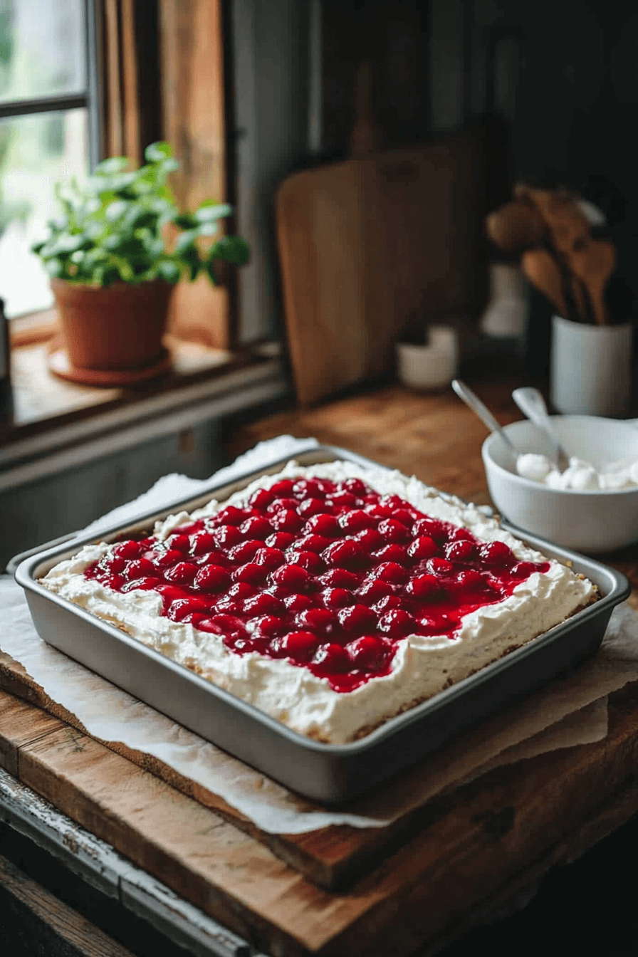 Irresistible Layered Cherry Cheesecake Lush: A Perfect Dessert For Any Occasion 11 Layered Cherry Cheesecake Dessert