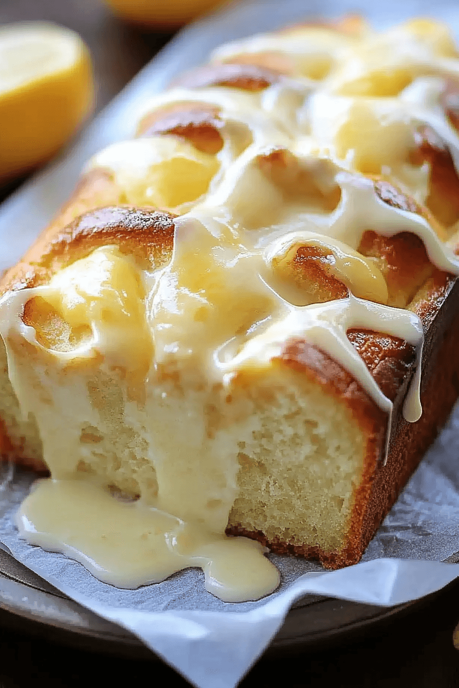 Lemon Cream Cheese Bread