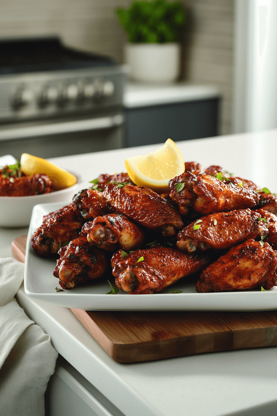 Marinated Spicy Chicken Wings