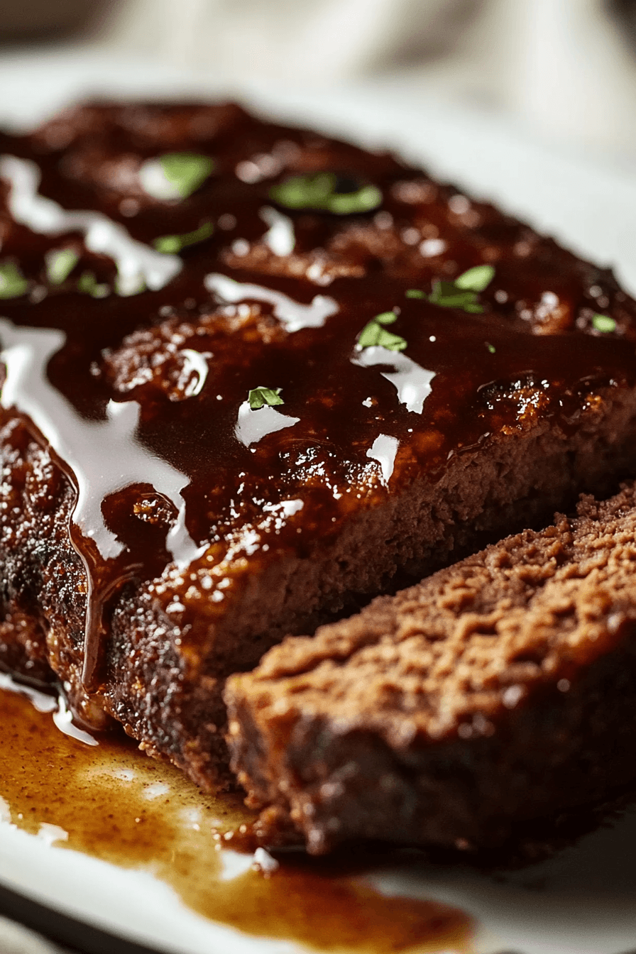 Meatloaf With Brown Sugar Glaze