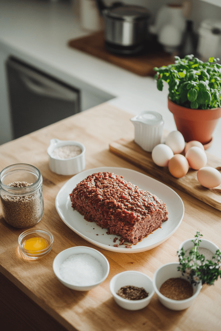 Meatloaf With Brown Sugar Glaze