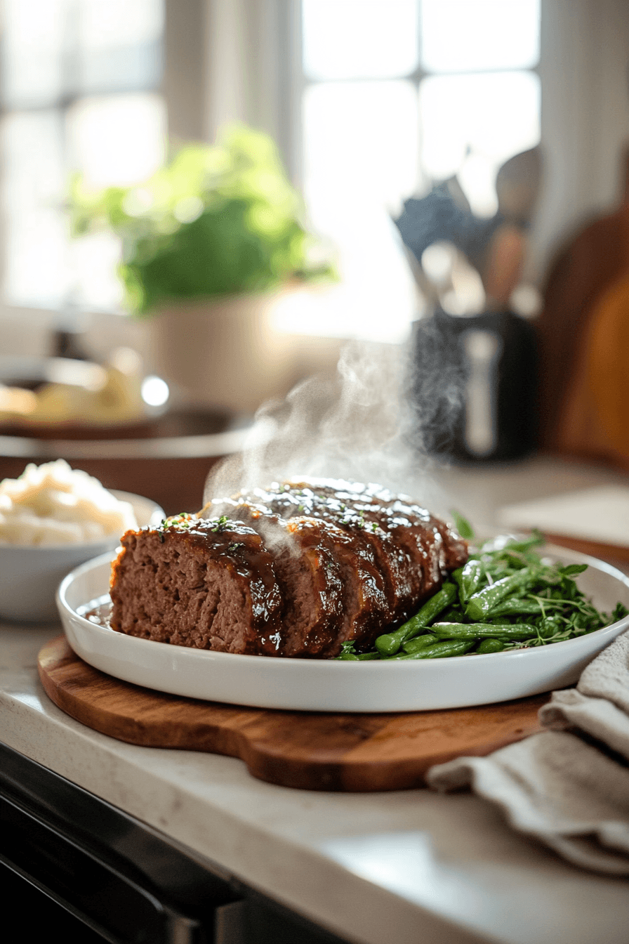 Meatloaf With Brown Sugar Glaze