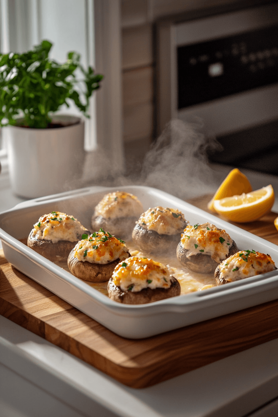 Olive Garden Stuffed Mushrooms