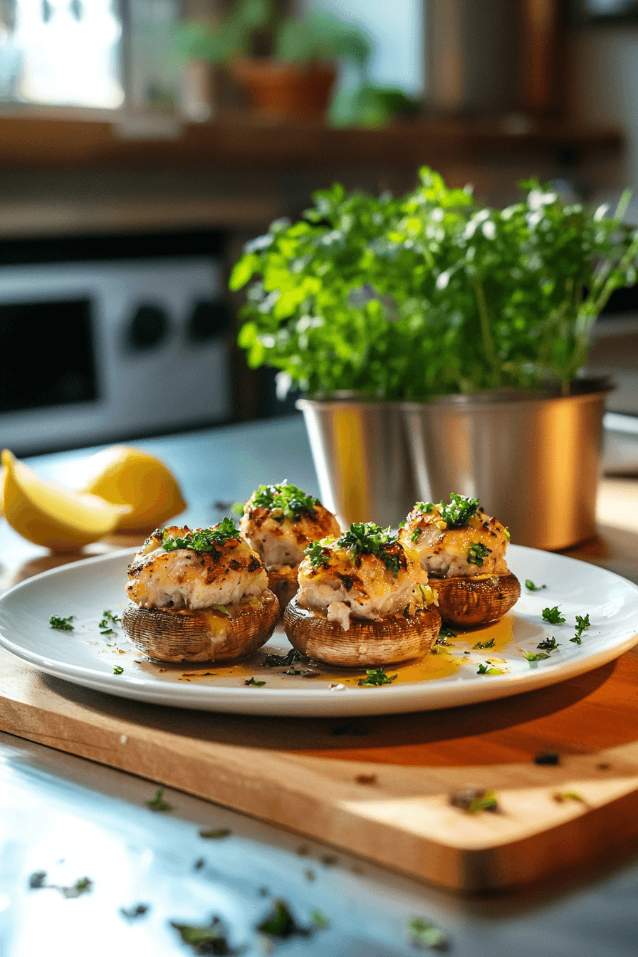 Olive Garden Stuffed Mushrooms