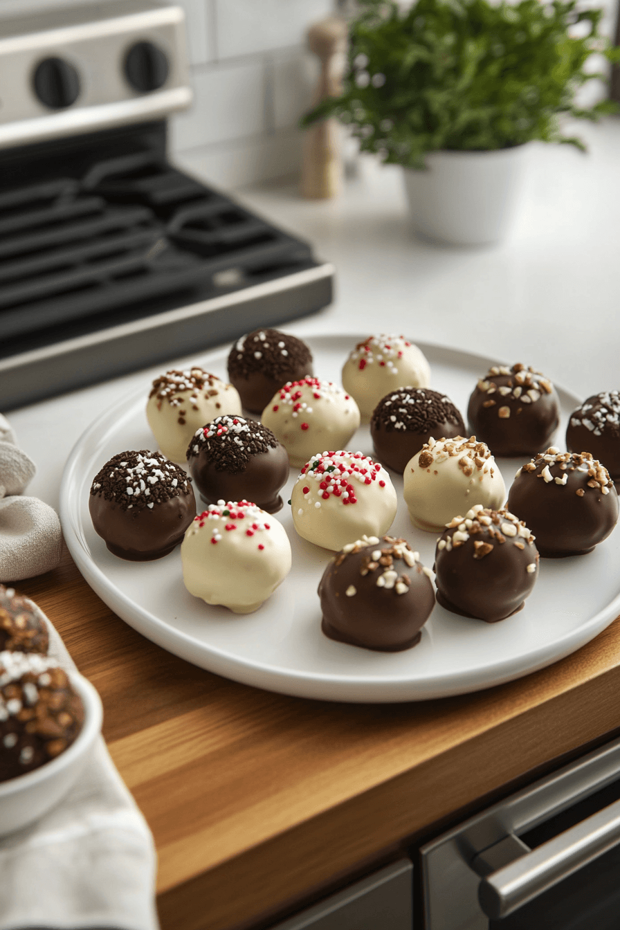 Oreo Cream Cheese Truffles