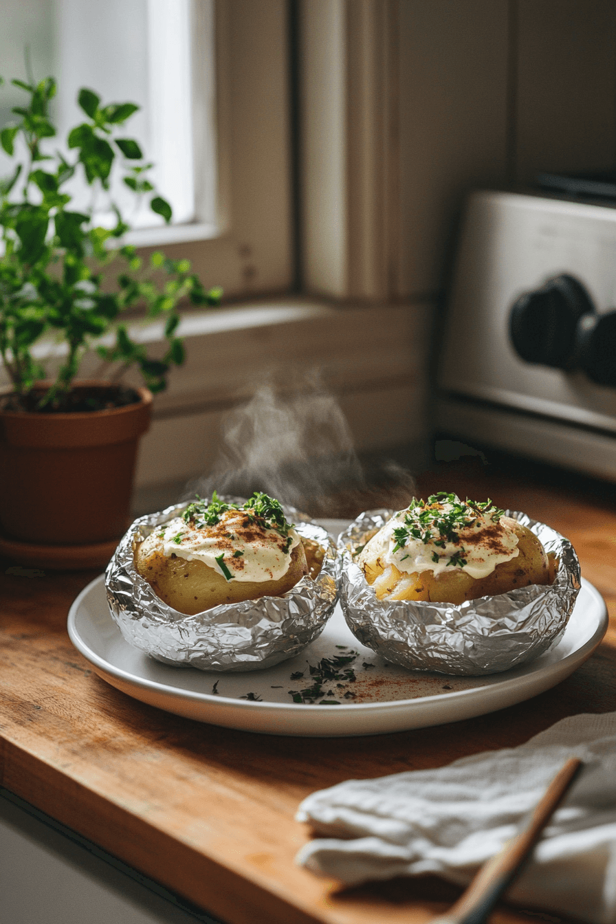 Perfectly Baked Foil-Wrapped Potatoes: An Easy Oven Recipe For Delicious Results 12 Oven Baked Potatoes In Foil