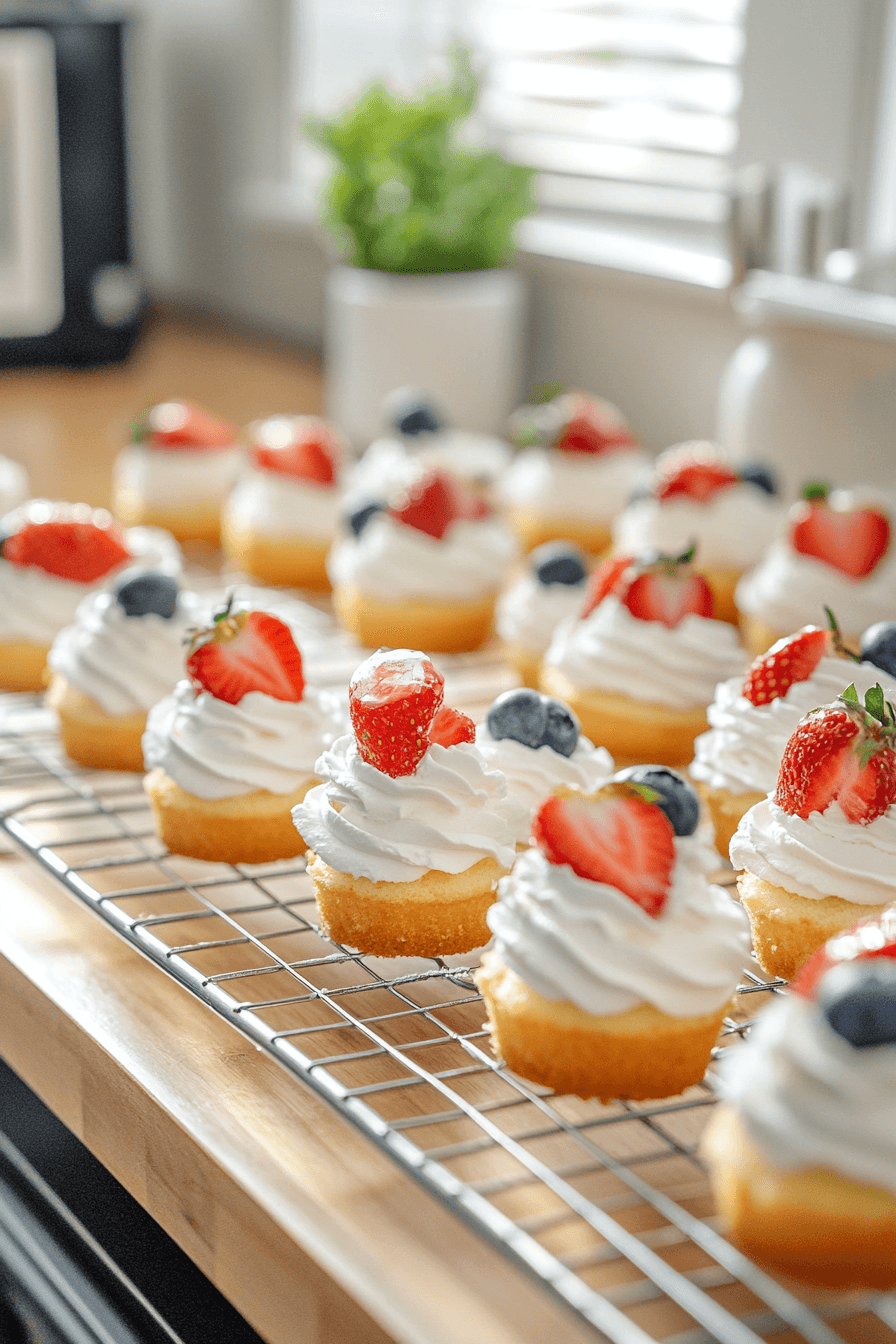 Delight In Patriotic Mini Angel Food Bundt Cakes 10 Patriotic Angel Food Cake