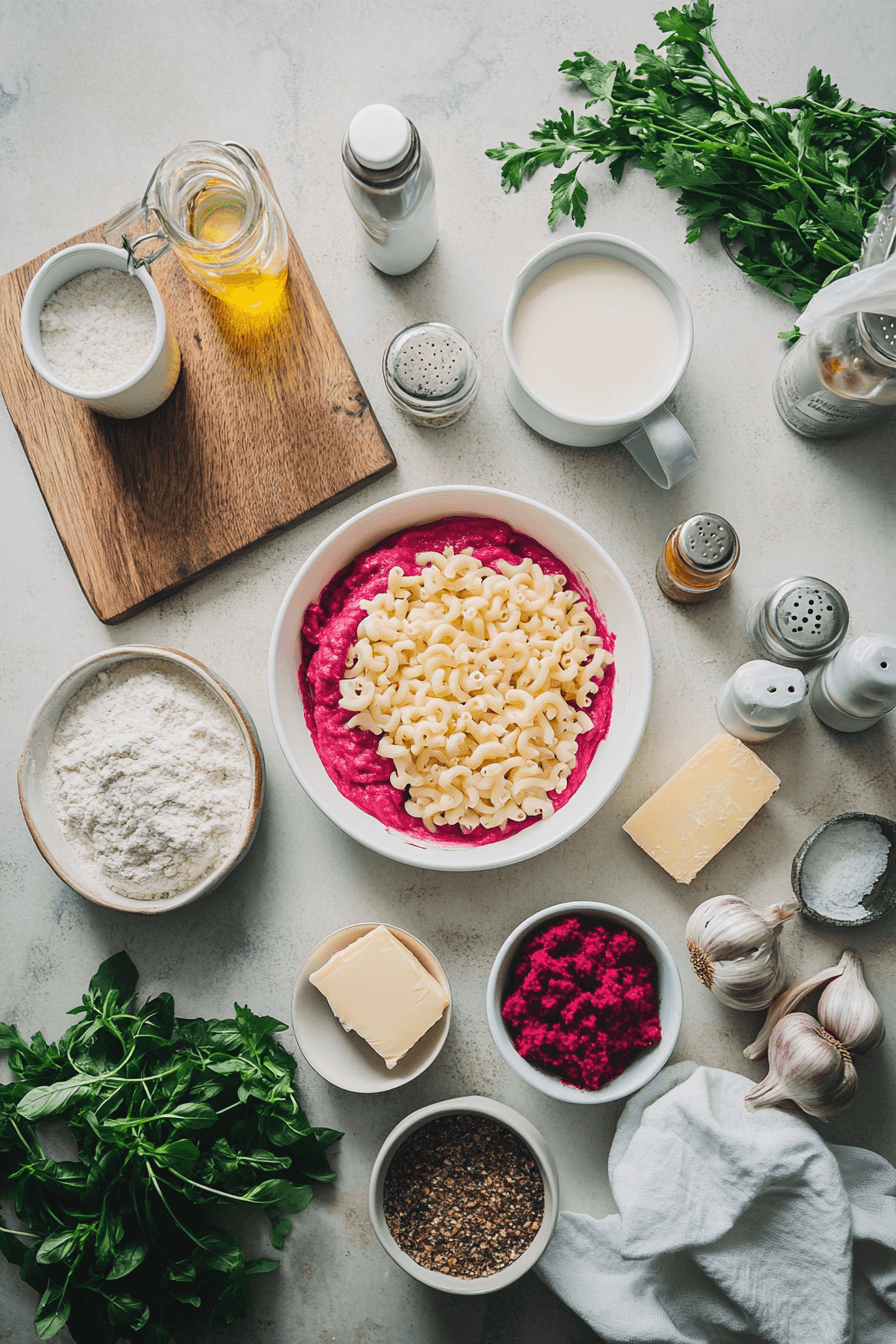 Pink Mac And Cheese