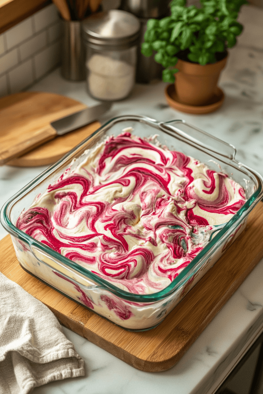 Red White Blue Marble Cake