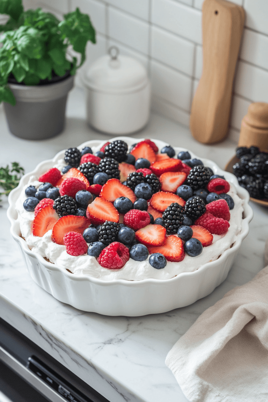 Red White Blue Marble Cake