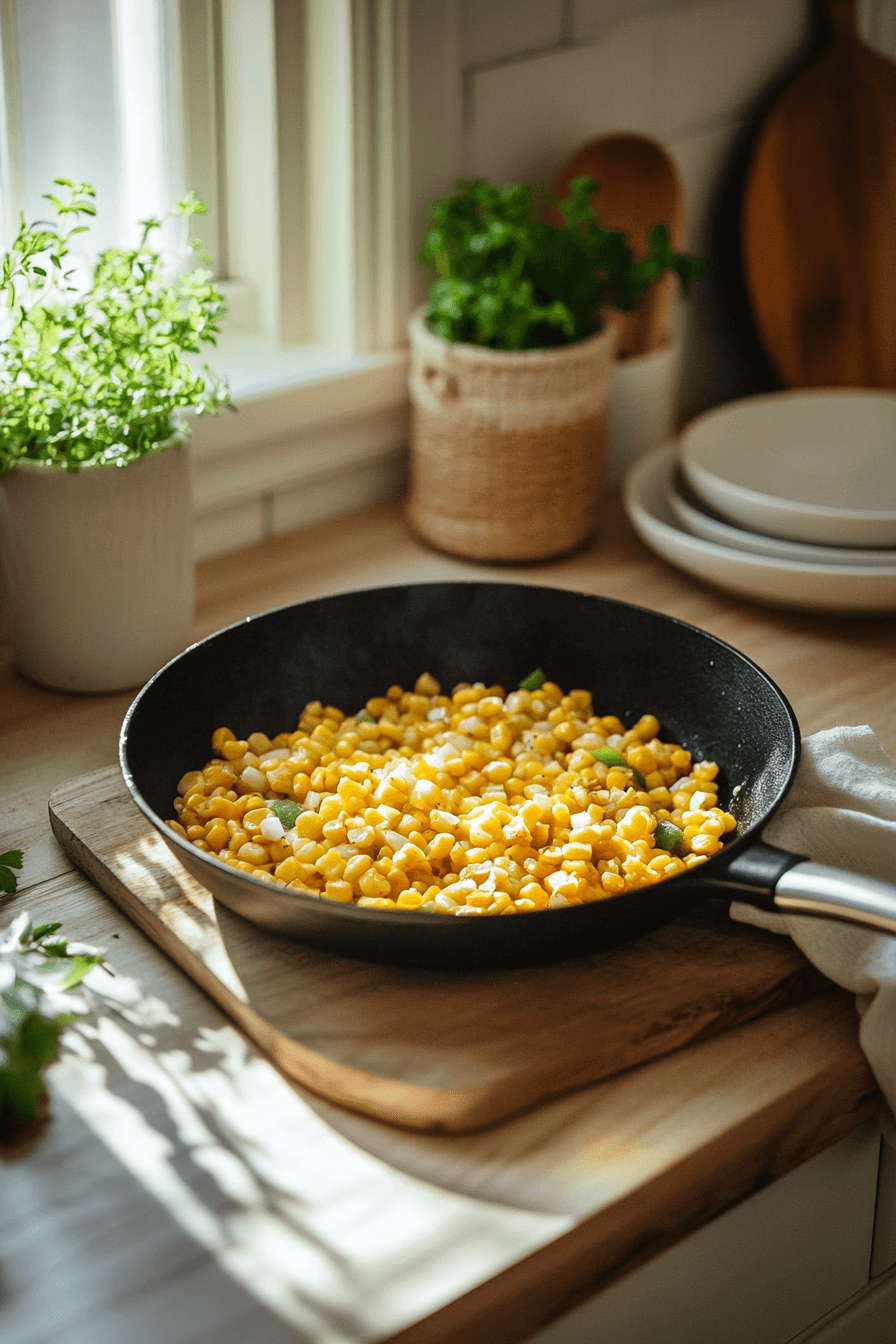 Skillet Fried Corn